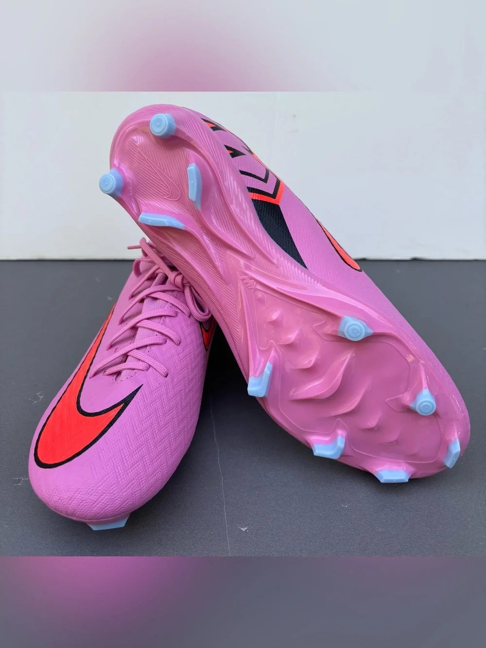 Nike Men's Mercurial Superfly 10 Academy AG Cleats Soccer Pink sz 8 NEW NO BOX